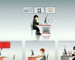 office workers