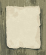 Old paper on the wood background