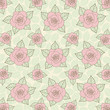 Vektor: seamless roses pattern seamless roses pattern
