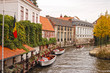 View of canal and houses at Bruges, Belgium View of canal and houses at Bruges, Belgium