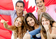 Young people in Canada