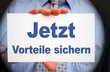 Jetzt Vorteile sichern