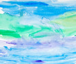 color strokes watercolor painting art