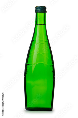 Photo: Drinking Water in bottles on white Drinking Water in bottles on white