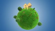 building a personal house.