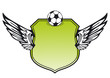Vektor: Fußball Schild Fußball Schild