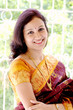 Happy Indian traditional woman