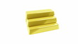 gold bars pyramid 3d animation High-definition , HD 1920 x 1080