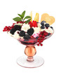 Eisbecher Waldfrucht-Eisschale