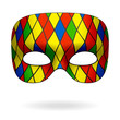 Harlequin mask