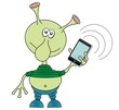 small alien - phone small alien - phone