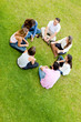 Friends in a circle