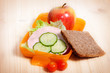 gesundes Pausebrot