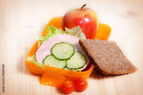 Foto: gesundes Pausebrot gesundes Pausebrot