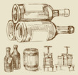 wine-original hand drawn collection