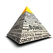 Illustration: Business piramide Business piramide
