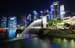 Singapore at night