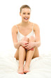 Young Woman in Underwear