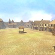 Illustration: 3d render of medieval town 3d render of medieval town