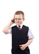 small boy - businessman