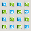 Label - Vacation icons Label - Vacation icons