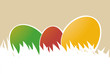 Vektor: Ostereier Ostereier