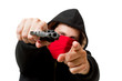 man with gun, gangster