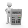 3d Männchen Zinsen (Taschenrechner)