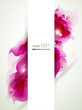 Abstract background with magenta elements