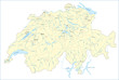 Schweiz Gewässerkarte