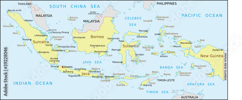 Vektor: Indonesien Indonesien