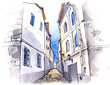 narrow street (series C)