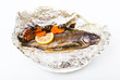 trout in a foil