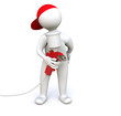 3D Man paint spraying gun