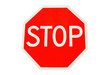 Stop-sign, close-up