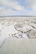 Ice and sea.