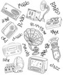 Old radio set
