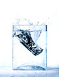 mobile phone in water