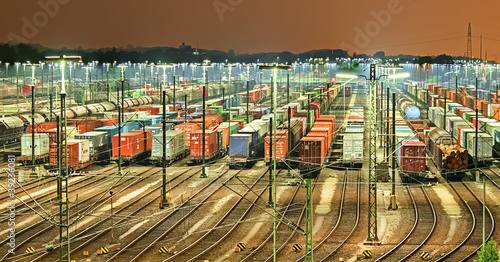 Photo: Güterbahnhof in Maschen ( Hamburg ) Güterbahnhof in Maschen ( Hamburg )