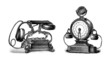 2 Telephones 19th - Vintage