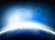 Earth and rays