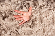 Drowning hand