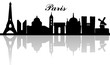 Parisskyline Bw Parisskyline Bw