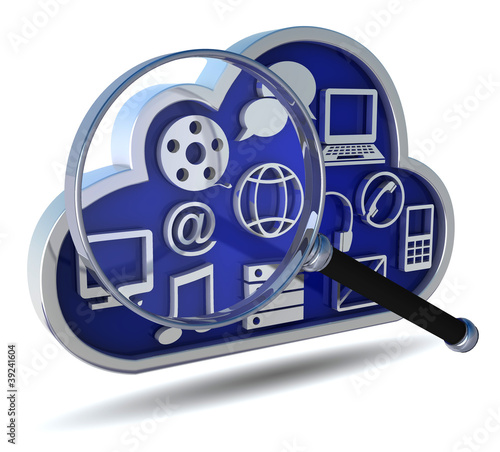 Illustration: cloud computing cloud computing