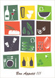 vector colorful card restaurant