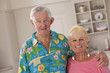 Foto: Portrait of a couple elder smiling Portrait of a couple elder smiling