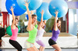 Fitness - Training und Workout im Fitnessstudio