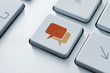 Speech Bubble Key