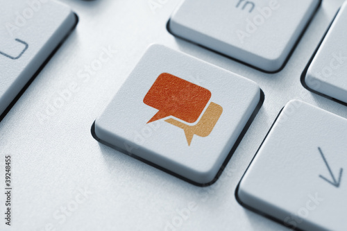 Foto: Speech Bubble Key Speech Bubble Key