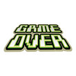 Game over concept of logo - illustration